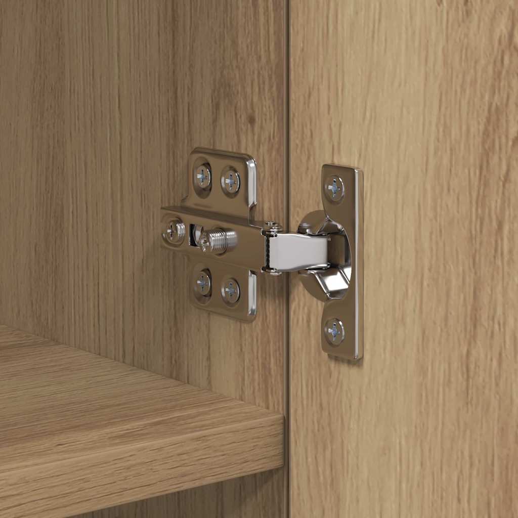 TV-seinäkaappi Artisan tammi 40,5 x 30 x 102 cm Tekninen puu - Image 10