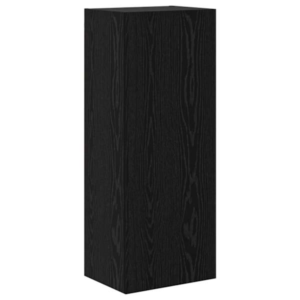 vidaXL TV Seina Kapp 40,5 x 30 x 102 cm Must tamm Tehispuit