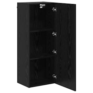 TV wall cabinet Černý dub 40,5 x 30 x 102 cm kompozitní dřevo - obrázek 5