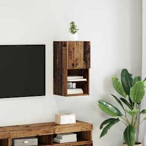 Nástěnná TV skříň Nástěnný Staré dřevo 30,5 x 30 x 60 cm - obrázek 1