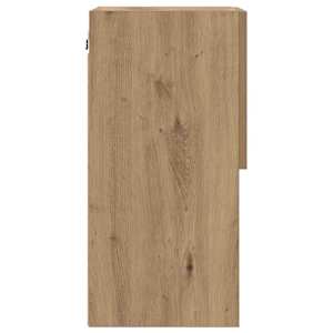 Nástěnná TV skříň s LED Artisanový dub 30,5 x 30 x 60 cm - obrázek 10