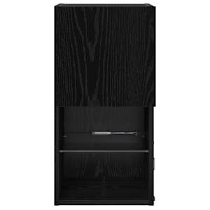 Nástěnná TV skříň Černý dub 30,5 x 30 x 60 cm kompozitní dřevo - obrázek 9