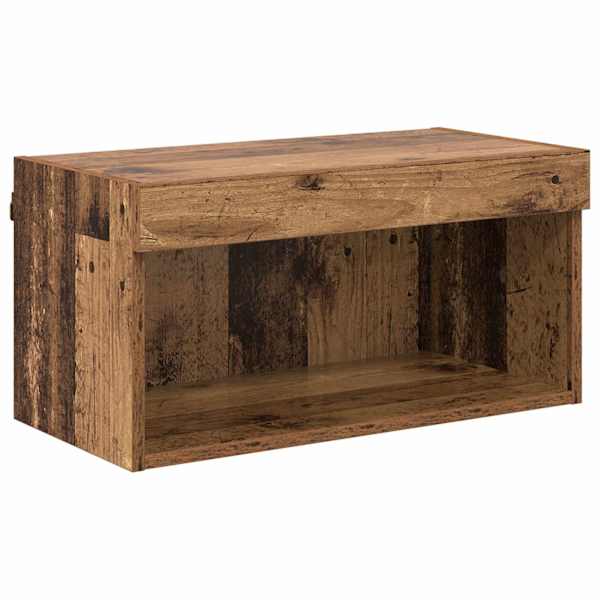 vidaXL Telerikapi komplekt 60 x 30 x 30 cm Vana puit Tehispuit
