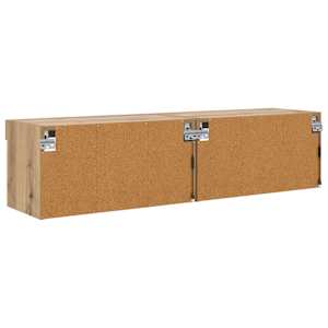 Sestava TV skříněk s LED 2 pcs Artisanový dub 60 x 30 x 30 cm - obrázek 9