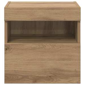 Skříňky na TV zeď s LED 2 pcs Artisanový dub 40 x 30 x 40 cm - obrázek 9