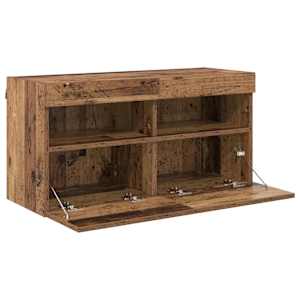 TV wall cabinet Staré dřevo 80 x 30 x 40 cm kompozitní dřevo - obrázek 7