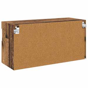 TV wall cabinet Staré dřevo 80 x 30 x 40 cm kompozitní dřevo - obrázek 10