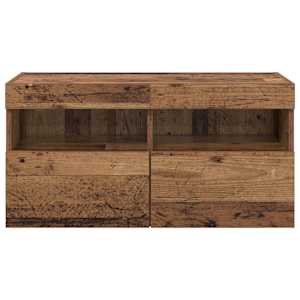 TV wall cabinet Staré dřevo 80 x 30 x 40 cm kompozitní dřevo - obrázek 8