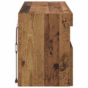 TV wall cabinet Staré dřevo 80 x 30 x 40 cm kompozitní dřevo - obrázek 9