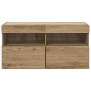 TV wall cabinet Artisanový dub 80 x 30 x 40 cm kompozitní dřevo - obrázek 8