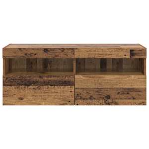 TV wall cabinet Staré dřevo 100 x 30 x 40 cm kompozitní dřevo - obrázek 7
