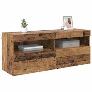 TV wall cabinet Staré dřevo 100 x 30 x 40 cm kompozitní dřevo - obrázek 3