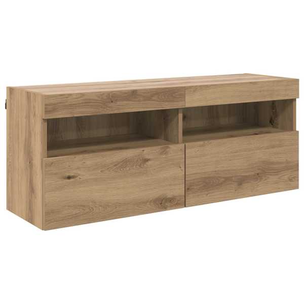 vidaXL TV Seina Kapp 100 x 30 x 40 cm K&auml;sit&ouml;&ouml;puu Tehispuit