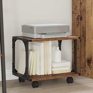 Stojalo za tiskalnik Star les 41 x 28 x 33.5 cm Konstruiran les