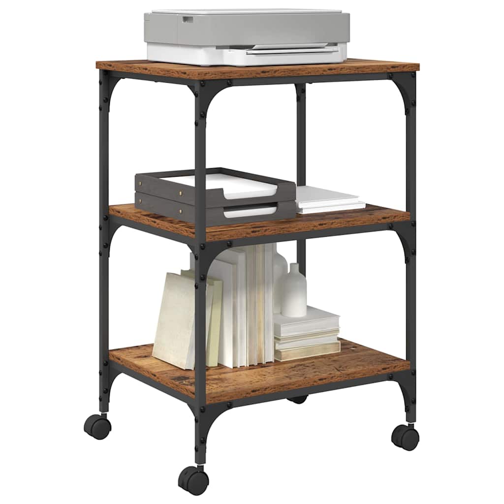 Thumbnail - vidaXL Druckerständer Altholz 50 x 41 x 75 cm Holzwerkstoff