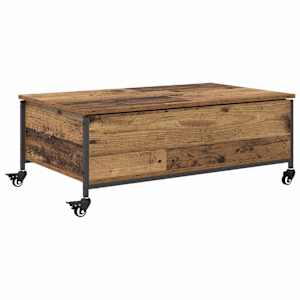 vidaXL Kohvilaud Vana puit 91 x 55 x 32 cm Tehispuit
