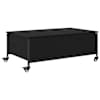 vidaXL Kohvilaud Must tamm 91 x 55 x 32 cm Tehispuit