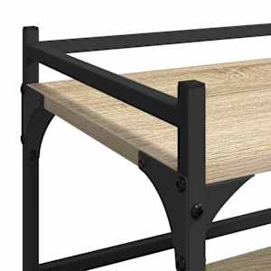 Kuchyňský vozík Sonoma dub 50 x 35 x 75,5 cm kompozitní dřevo - obrázek 9