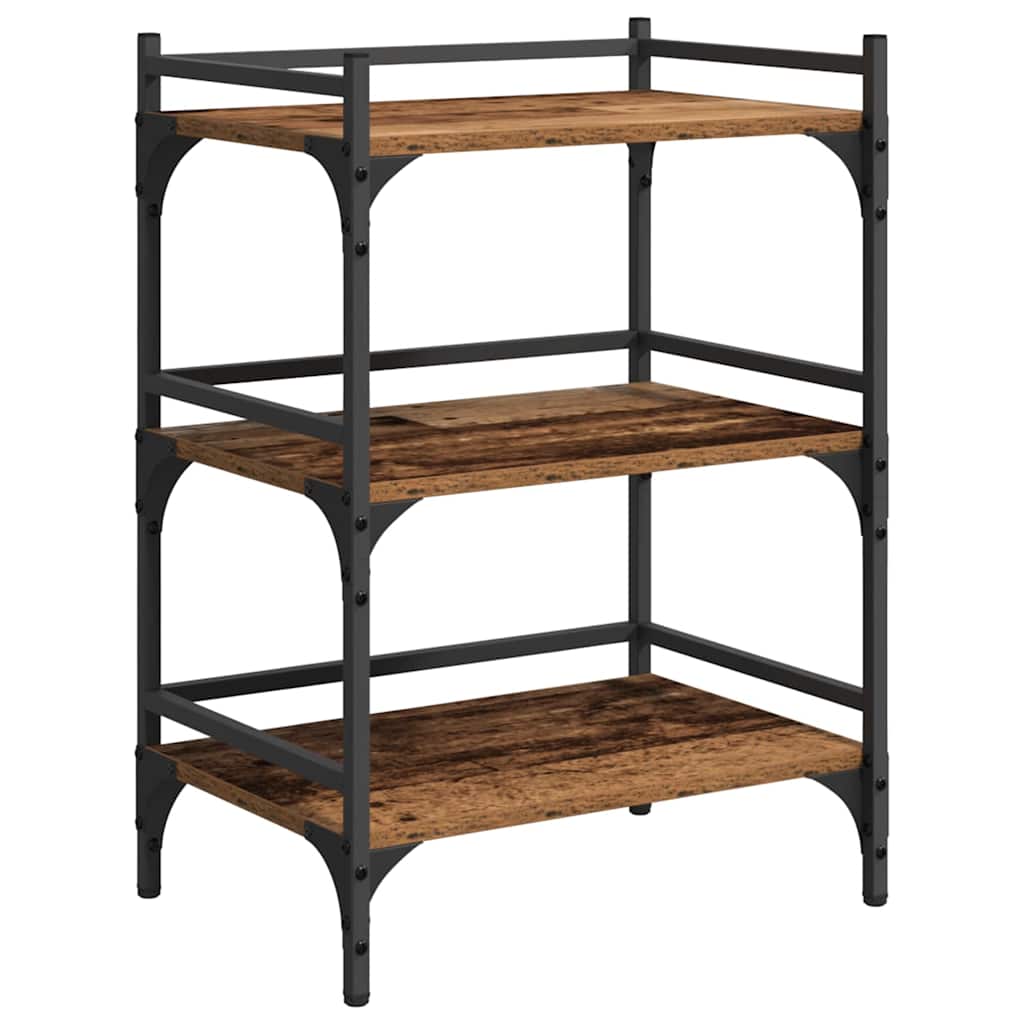 Καρότσι Κουζίνας Παλιό Ξύλο 50 x 35 x 75.5 εκ - Image 5