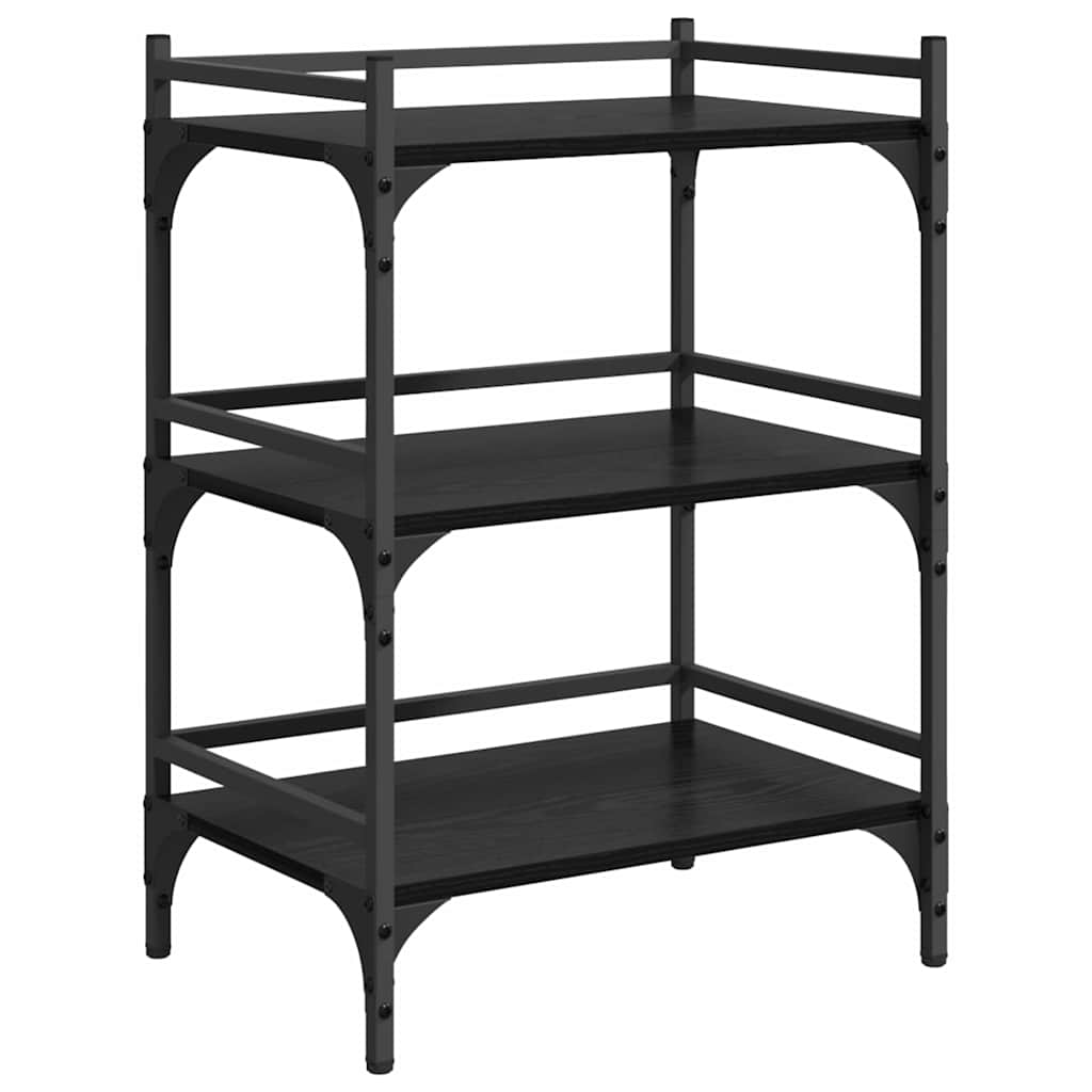 Καρότσι Κουζίνας Μαύρη Οξυά 50 x 35 x 75.5 εκ - Image 5