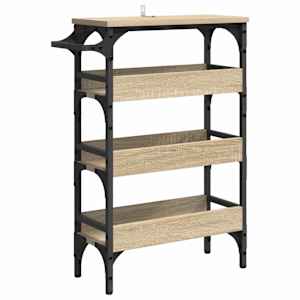 Kuchyňský vozík Sonoma dub 53 x 20 x 76 cm kompozitní dřevo - obrázek 5