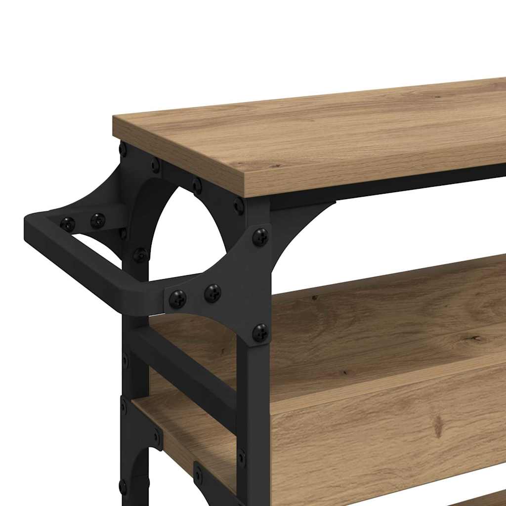 Καρότσι Κουζίνας Artisan Oak 53 x 20 x 76 εκ. - Image 9