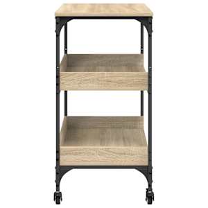 Kuchyňský vozík Sonoma dub 60 x 41 x 80,5 cm kompozitní dřevo - obrázek 7