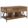 vidaXL Kohvilaud Vana puit 100 x 55 x 48.5 cm Tehispuit