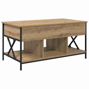 Konferenční stolek Artisanový dub 100 x 55 x 48.5 cm - obrázek 2
