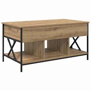 Konferenční stolek Artisanový dub 100 x 55 x 48.5 cm - obrázek 8