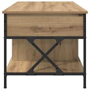 Konferenční stolek Artisanový dub 100 x 55 x 48.5 cm - obrázek 7