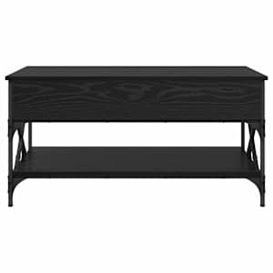 Konferenční stolek Černý dub 100 x 50 x 50 cm kompozitní dřevo - obrázek 6