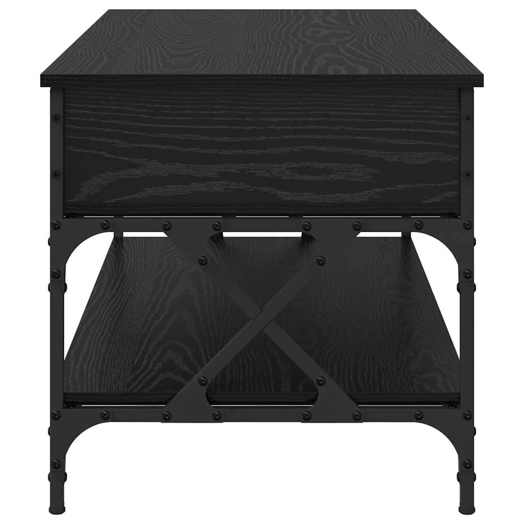 Τραπεζάκι σαλονιού Μαύρη Οξυά 100 x 50 x 50 cm - Image 7