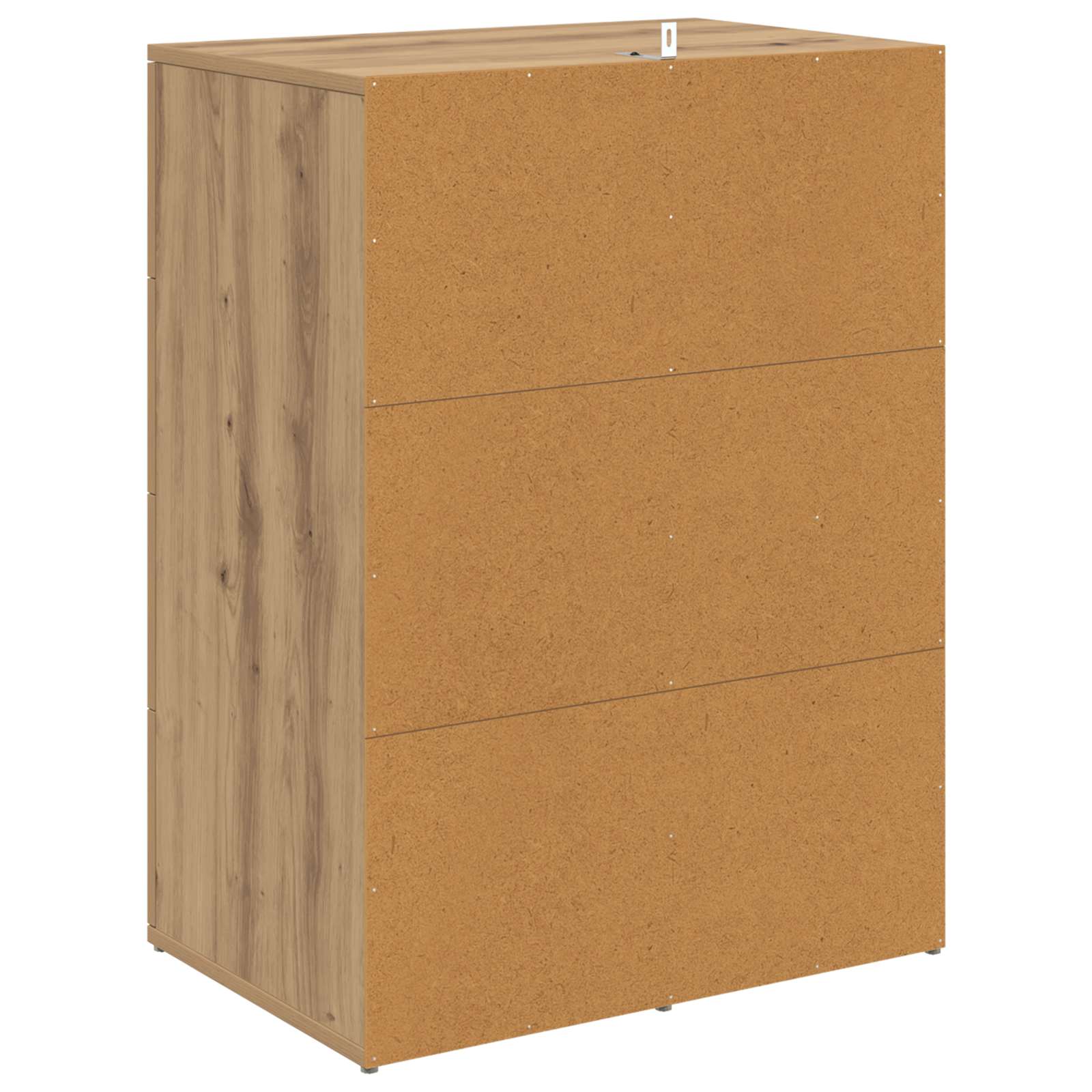 Strani šal Umetni hrast 59 x 39 x 80 cm Konstruiran les - slika 8