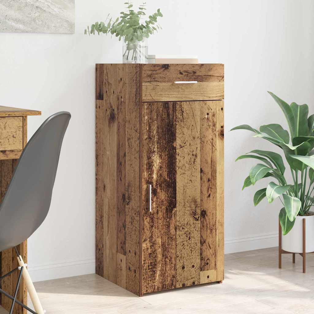 vidaXL Bufet stejar artizanal 42.5 x 40 x 93 cm Lemn compozit