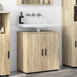 Kopalniška omarica s shranjevanjem Sonoma hrast 61 x 35 x 64 cm