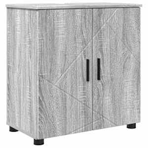 vidaXL Vannitoa kapp Hall Sonoma 61 x 35 x 64 cm Tehispuit, Metall