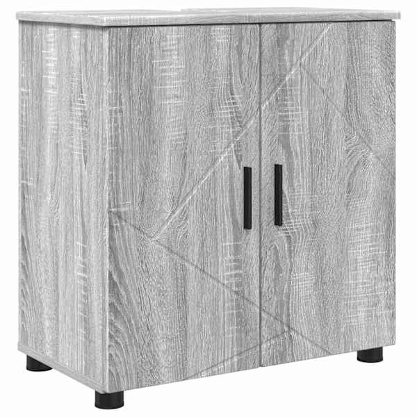 vidaXL Vannitoa kapp Hall Sonoma 61 x 35 x 64 cm Tehispuit, Metall