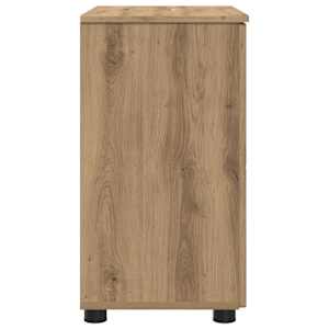 Koupelnová skříň s úložištěm Artisanový dub 61 x 35 x 64 cm - obrázek 7
