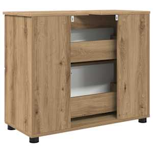 Koupelnová skříň se zásuvkou Artisanový dub 76,5 x 35 x 64 cm - obrázek 8