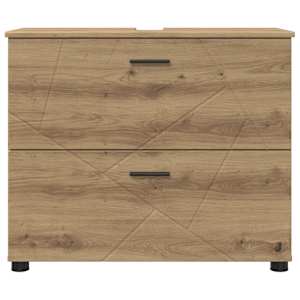 Koupelnová skříň se zásuvkou Artisanový dub 76,5 x 35 x 64 cm - obrázek 6
