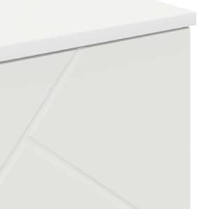 Koupelnová skříň Bílá 60 x 35 x 80 cm Kompozitní dřevo & kov - obrázek 11