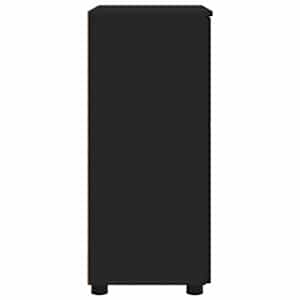 Koupelnová skříň Černá 60 x 35 x 80 cm Kompozitní dřevo & kov - obrázek 7