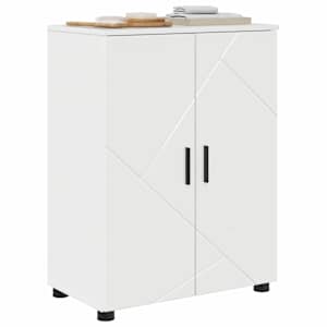 Koupelnová skříň s úložištěm Vysoce lesklá bílá 60 x 35 x 80 cm - obrázek 3
