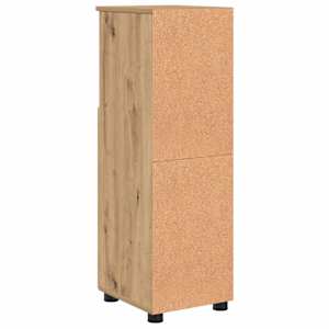 Koupelnová skříň s úložištěm Artisanový dub 30 x 35 x 95 cm - obrázek 8