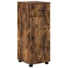 vidaXL Vannitoa kapp Suitsetatud tamm 30 x 35 x 80 cm