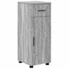 vidaXL Vannitoa kapp Hall Sonoma 30 x 35 x 80 cm Tehispuit, Metall