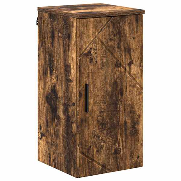 vidaXL Vannitoa kapp Suitsetatud tamm 30 x 31,5 x 61 cm
