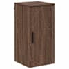 vidaXL Vannitoa kapp Pruun tamme 30 x 31,5 x 61 cm Tehispuit, Metall