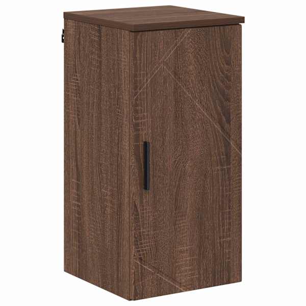 vidaXL Vannitoa kapp Pruun tamme 30 x 31,5 x 61 cm Tehispuit, Metall
